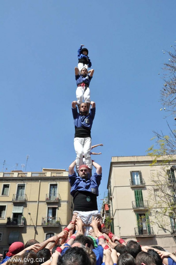 Diada de la Independència a Gràcia: p5 a la Pl de la Revolució (11/04/2010).Foto realitzada per Montse Torres.